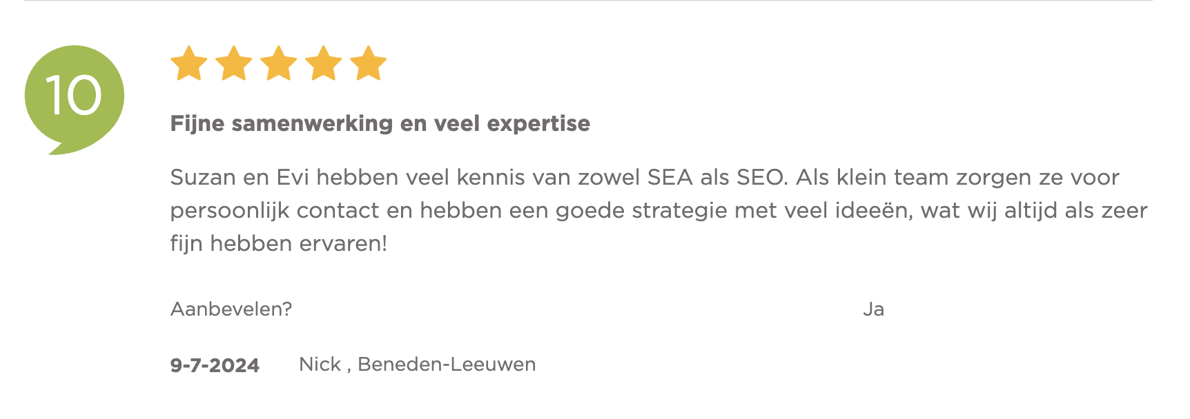 CaseMarketing klantenvertellen review Knit Factory