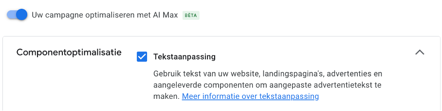 Dynamische contentoptimalisatie