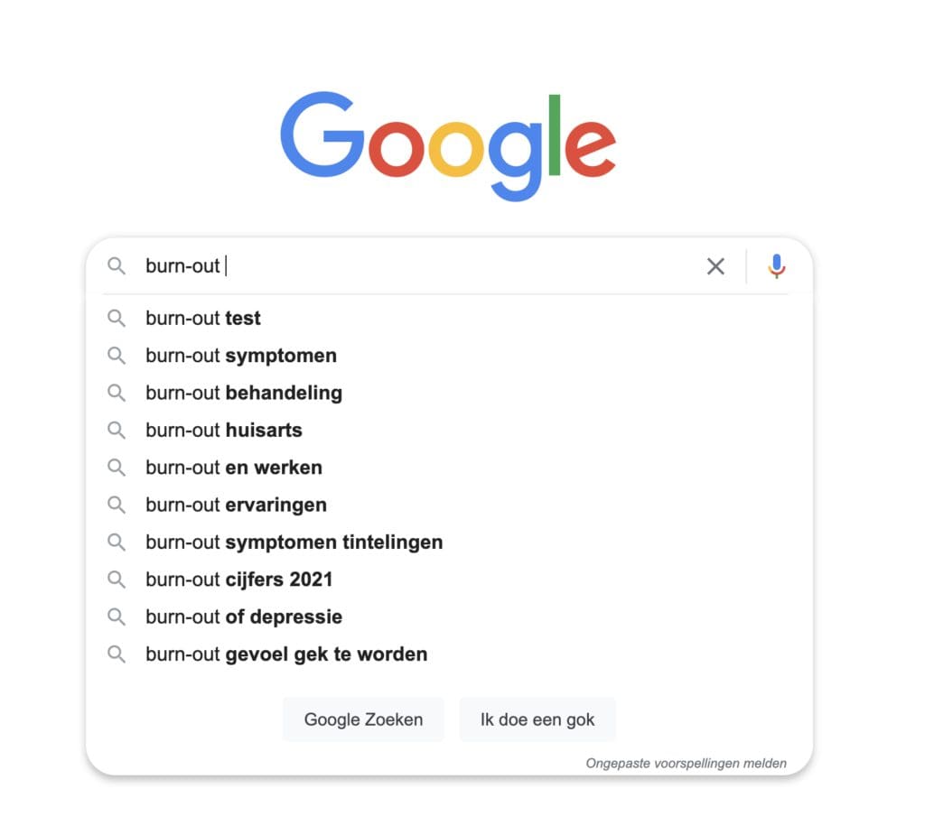 Google Suggest burn-out 