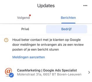 Google Maps-app berichten