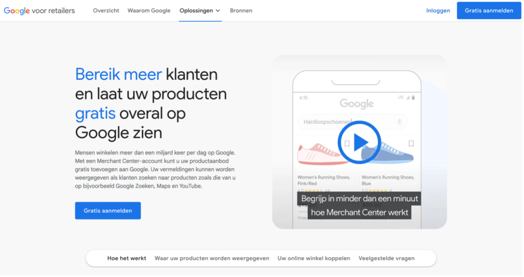 Google voor retailers 
