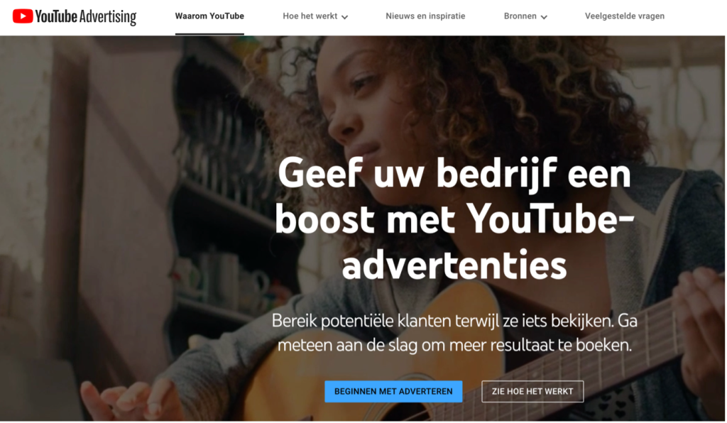 Adverteren op YouTube
