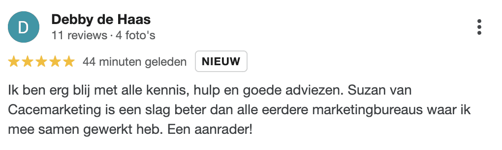 Google Ads cursus ervaring Iris