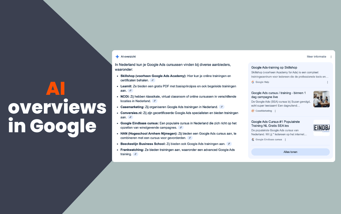 AI-overzichten in Google