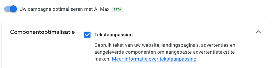 Dynamische contentoptimalisatie
